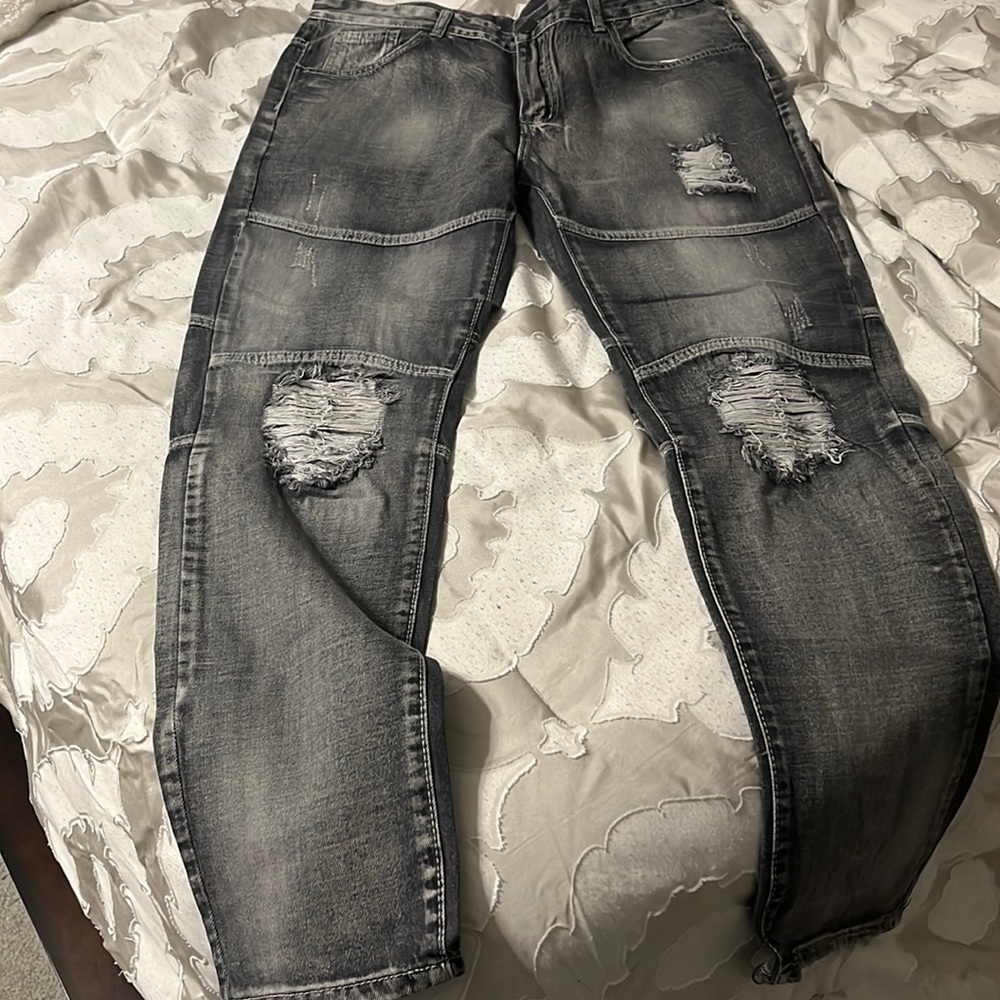 Mens Gray Jeans size 34